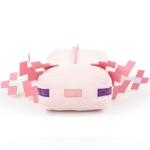 Minecraft Axolotl Plush Pillow Buddy - Super Soft Character Pillow - Polyeste.